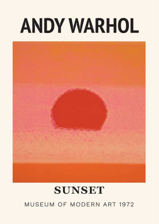 Warhol Sunset Rouge