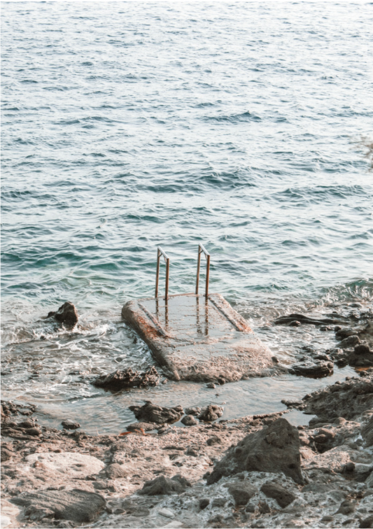 Beach steps