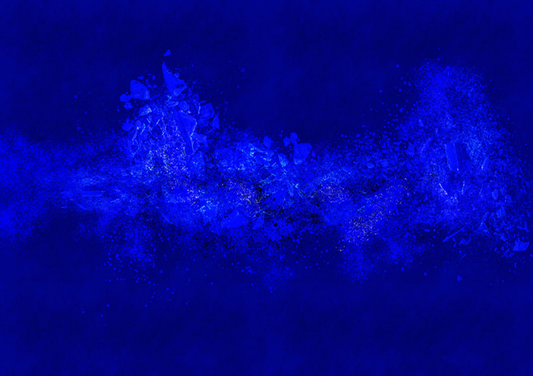 Deep Blue Landscape